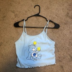Blue Care Bear Tank Top